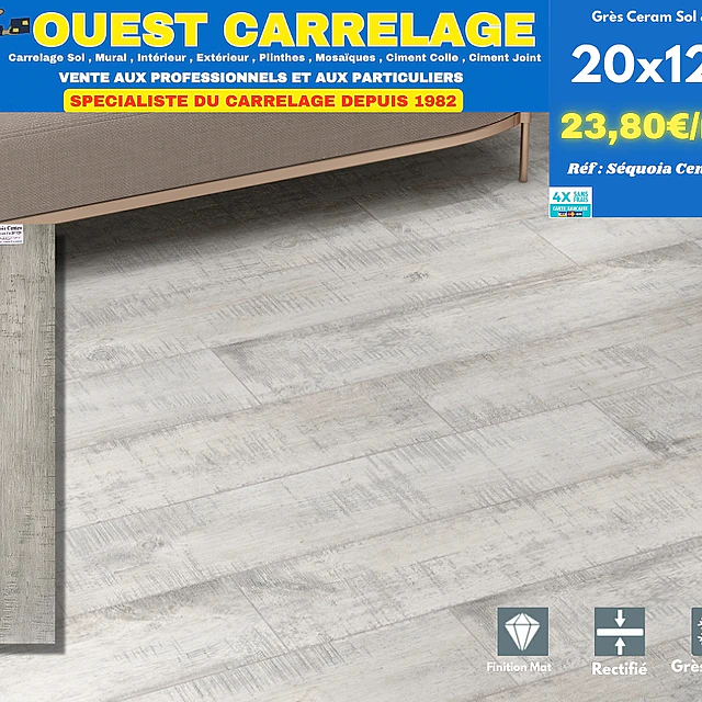 CARRELAGE EFFET BOIS PARQUET