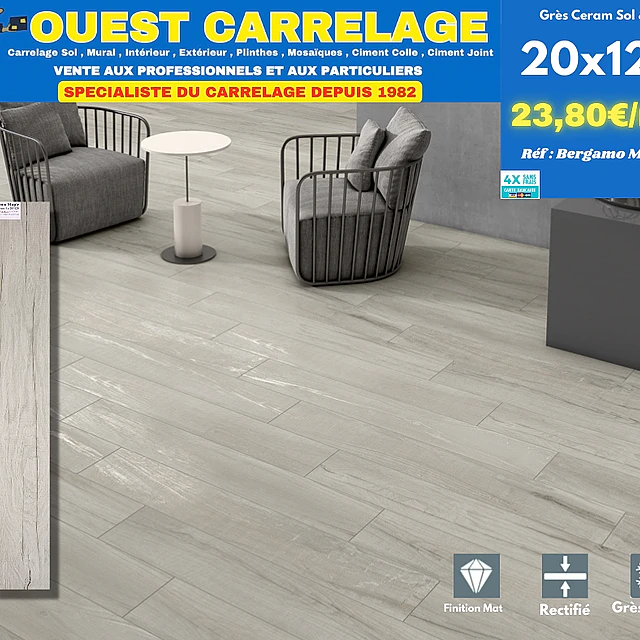 CARRELAGE EFFET BOIS PARQUET