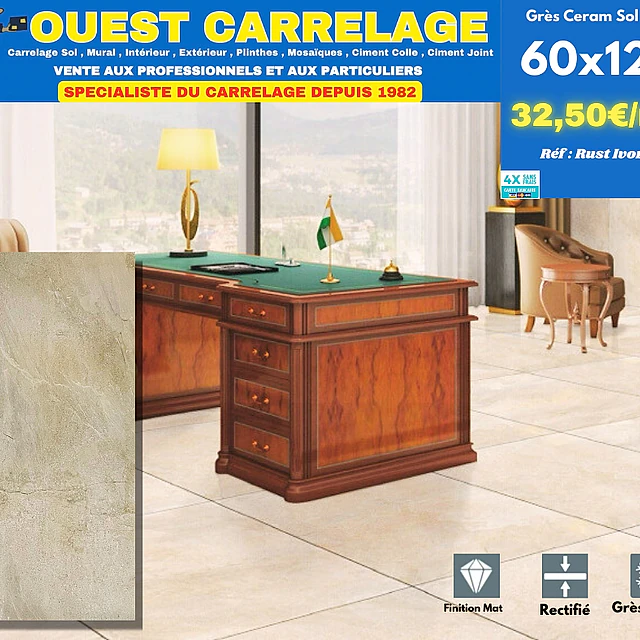 carrelage sol pierre BEIGE